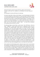 Presseinfo Glück auf den Straßen Open Airs 2026 PDF